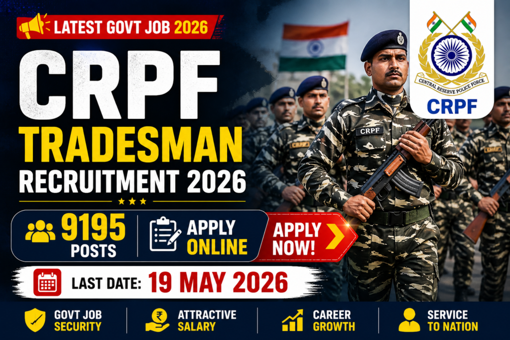 CRPF Constable Tradesman