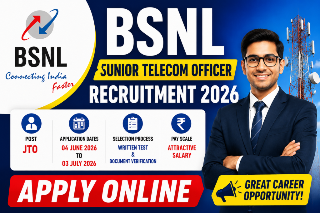 BSNL Junior Telecom Officer